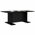 vidaXL Table basse Chêne noir 103 5 x 60 x 40 cm Bois d'ingénierie