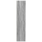 vidaXL Buffet haut sonoma gris 40x41x185 cm bois d'ingénierie