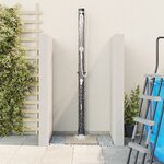 vidaXL Douche solaire pour l'extérieur avec tête de douche à main  217 cm  20 L.