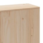 vidaXL Cadre de lit sans matelas 180x200 cm bois massif de pin