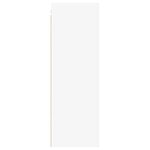 vidaXL Meubles TV 2 Pièces Blanc 30 5x30x90 cm Bois d’ingénierie