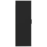 vidaXL Meuble TV mural Noir 40x34 5x100 cm