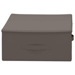 vidaXL Boîte de rangement 24 pc Tissu intissé 70 x 40 x 18 cm 50 4 L