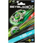 Beyblade X  Starter Pack avec toupie de compétition Helm Knight 3-80N et lanceur
