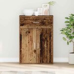 vidaXL Buffet Bois ancien 79 x 38 x 80 cm Bois d'ingénierie