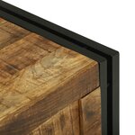 vidaXL Boîte de rangement 50 x 50 x 50 cm - Bois de manguier massif