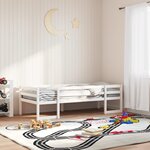 vidaXL Cadre de lit pour enfants sans matelas 75x190 cm pin massif