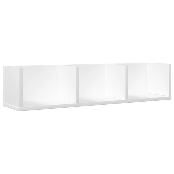 vidaXL Armoire murale blanc 75x18x16 5 cm bois d'ingénierie