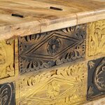 vidaXL Table basse 100x50x35 cm Bois de manguier massif