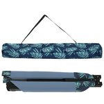 vidaXL Lit de camping pliant 2 Pièces Foret 210 x 80 x 46 cm Tissu Oxford
