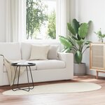 vidaXL Tapis "HUARTE" à poils courts  doux et lavable  Crème 100x200 cm