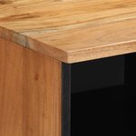 vidaXL Meuble TV Marron 100 x 33.5 x 46 cm Bois d'acacia massif