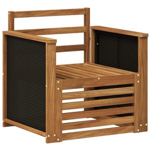 vidaXL Sofa de milieu extérieur Naturel