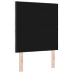 vidaXL Tête de lit en tissu gris foncé avec design en blocs de diamant  80 cm
