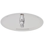 vidaXL Pomme de douche plongeante 2 Pièces Acier inoxydable Ø 25 cm