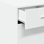 vidaXL Buffet blanc 40x42 5x93 cm bois d'ingénierie