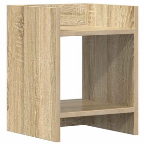 vidaXL Support de Plante Chêne Sonoma 30 x 30 x 40 cm
