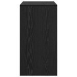 vidaXL Bureau Chêne noir 70 x 40 x 76 cm Bois d'ingénierie