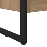 vidaXL Bibliothèque Chêne artisan 80 x 30 x 155 cm Bois d'ingénierie