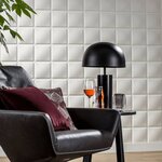 WallArt Panneaux muraux 3D Cubes 12 Pièces GA-WA07
