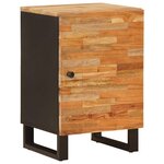 vidaXL Ensembles de salle de bain 5 Pièces Naturel Bois de mangue massif