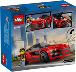 LEGO City - Voiture de Sport Rouge Éblouissante - 60448