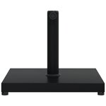 vidaXL Base de parasol pour mâts Ø32/38/48 mm 18 kg carré