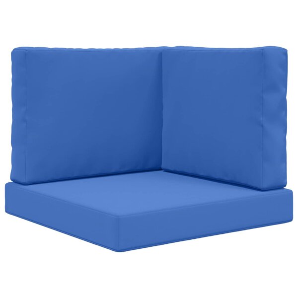 vidaXL Coussin de canapé d'extérieur Polyester Bleu royal 60 x 60 cm