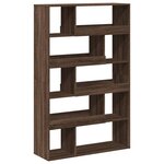 vidaXL Cloison de séparation chêne marron bois d'ingénierie