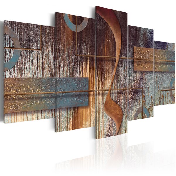 Tableau - oriental composition l x h en cm 200x100