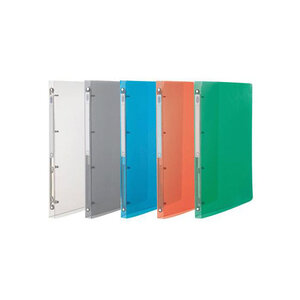 Classeur 4 anneaux Hawai A4 Dos 20 mm Incolore ELBA