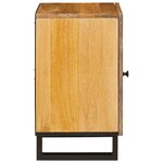 vidaXL Armoire de salle de bain avec étagère Marron 38 x 33 x 58 cm