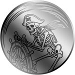 Monnaie FLYING DUTCHMAN 1/500 Oz Palladium 25$ Liberia 2026 (PRÉCOMMANDE)