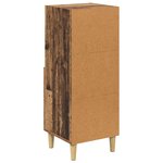 vidaXL Buffet Bois ancien 34 x 34 5 x 90 cm Bois d'ingénierie
