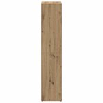 vidaXL Bibliothèque chêne artisanal 36x30x143 cm bois d'ingénierie