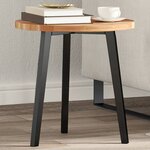 vidaXL Dessus de table rond Ø40x2 cm bois massif d'acacia