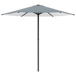 vidaXL Parasol de jardin 230 x 230 cm Polyester Rectangulaire