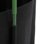 vidaXL Cages à tomates avec sacs à plantes 4 Pièces 154 cm acier et PP