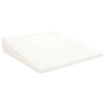 vidaXL Coussin d’assise Noir 39 x 38 x 8 5 cm