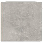 vidaXL Armoire murale Gris béton 60x36 5x35 cm Bois d'ingénierie