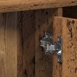 vidaXL Meuble de Lavabo de Salle de Bain Bois Ancien 91 x 35 x 60 cm