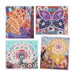 Djeco DJ09432 - Artistic Strass Beautés sauvages