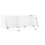 vidaXL Armoire murale blanc 100x36 5x35 cm bois d'ingénierie