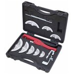 Ks tools kit de cintreuse de tube à cliquet 13 pièces 10-22 mm 203.1400
