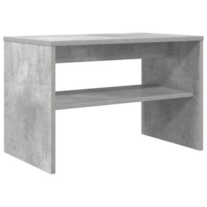vidaXL Meuble TV Gris béton 60 x 35 x 40 cm Bois d'ingénierie