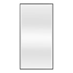 Miroir mural rectangulaire 102 x 52 cm noir 03_0007924