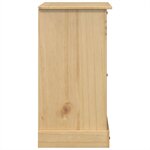 vidaXL Commode Corona 120x48x91 cm bois massif de pin