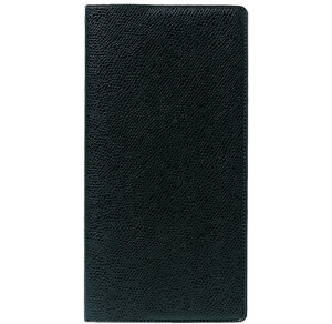 Agenda SILMA Couv Plast Grainée noir 8 8 x 17 cm Quovadis