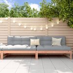 vidaXL Canapés centraux de jardin 2 Pièces 120x80 cm bois massif douglas