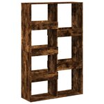 vidaXL Bibliothèque chêne fumé 100x33x155 5 cm bois d'ingénierie